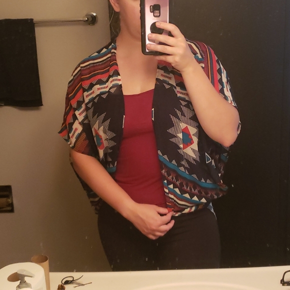 Sheer summer shawl -XS - Picture 2 of 4